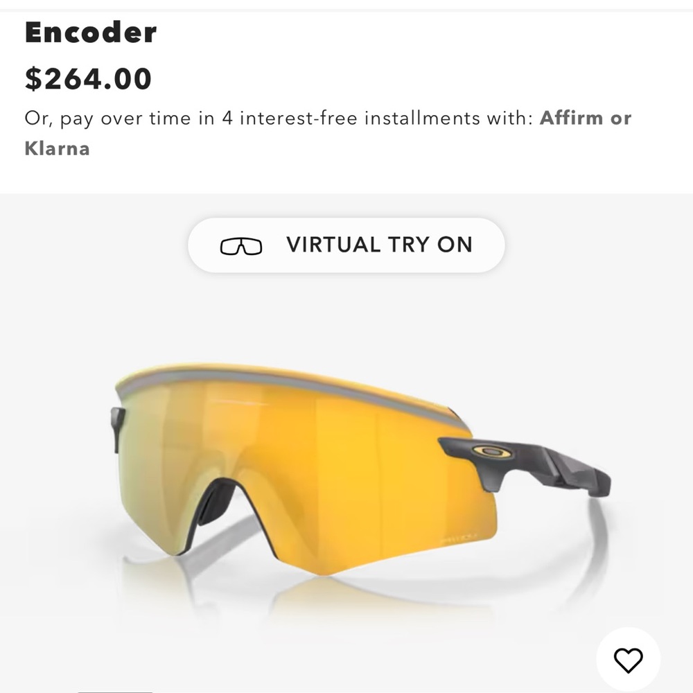 Oakley Encoder Sunglasses with Vibrant Gold Lenses Patrick Mahomes